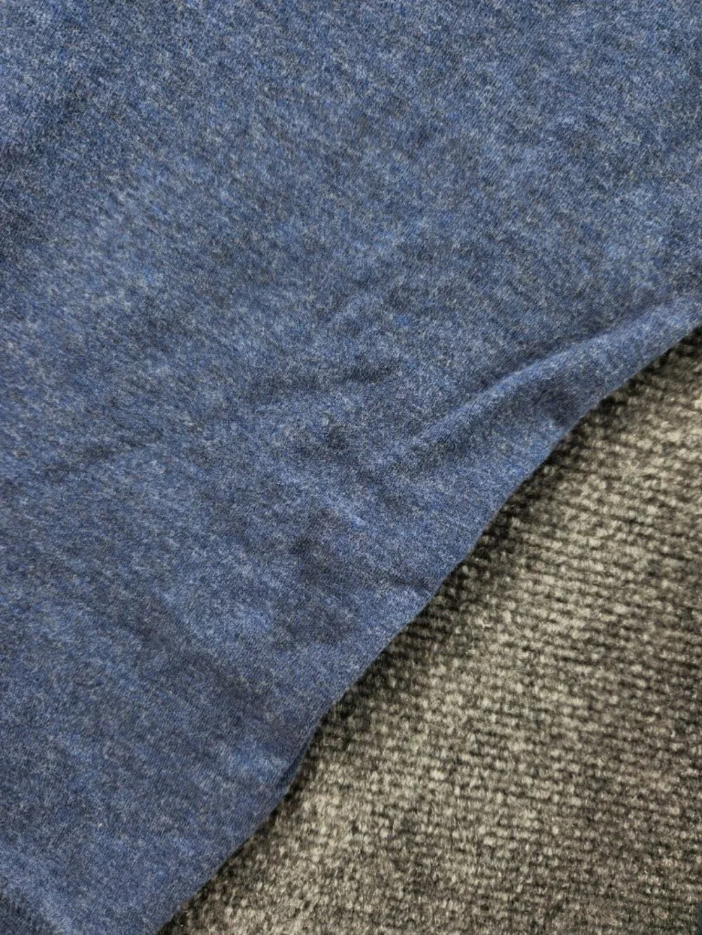Polo Ralph Lauren 1/4 Zip Pullover Sweater Blue Long Sleeve Cotton Blend XXL MEN